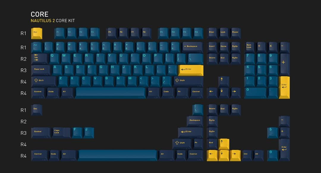 キーボード GMK Nautilus 2