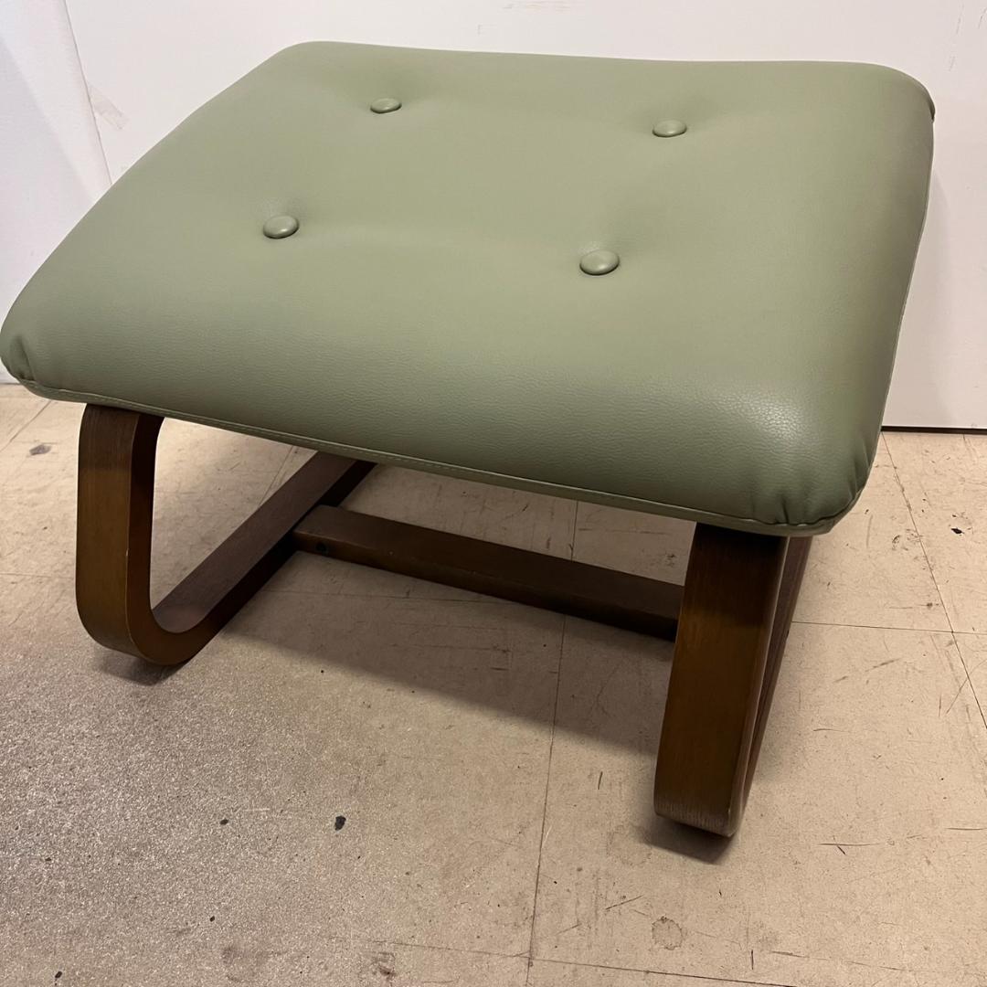 K◇富士ファニチア Agio ワイドスツール オットマン 足置き 椅子