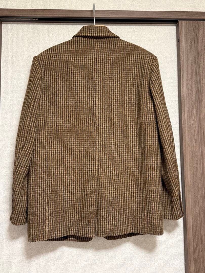 【1/22限定価格】Wool100% Check Jacket