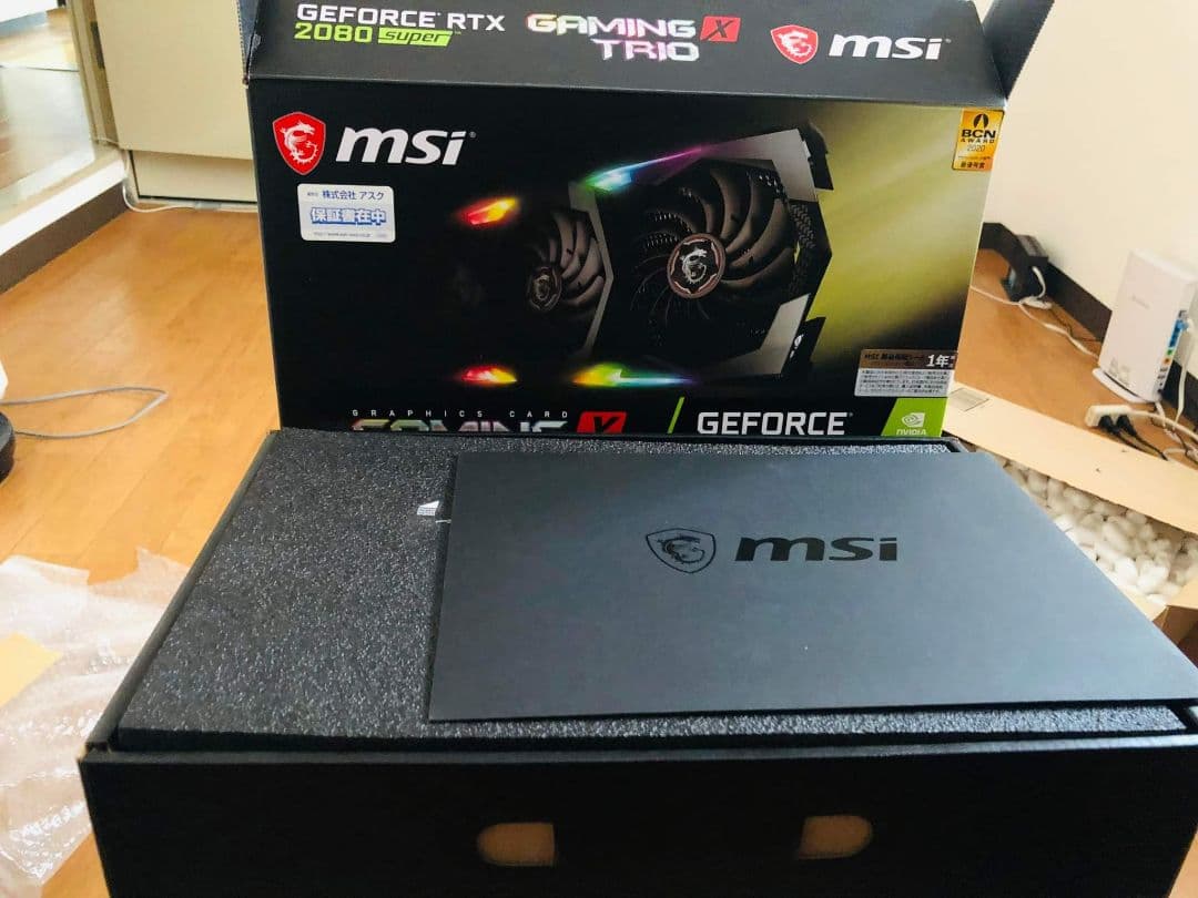 グラフィックボード・グラボ・ビデオカード RTX2080 SUPER  Msi Gaming X Trio