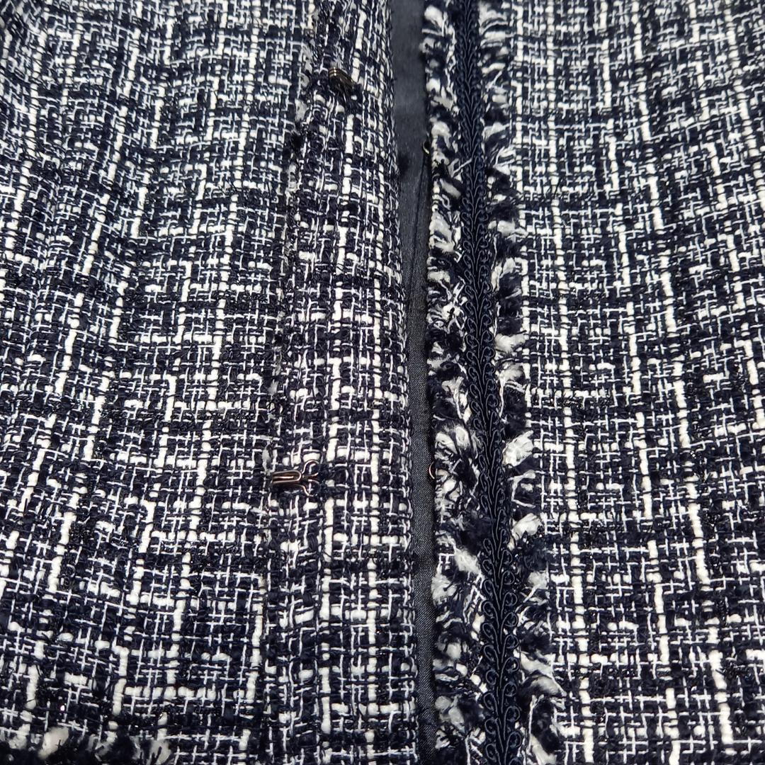 現行✨未使用タグ付き✨大きいサイズ エニファム サイズ4 ツイードジャケット