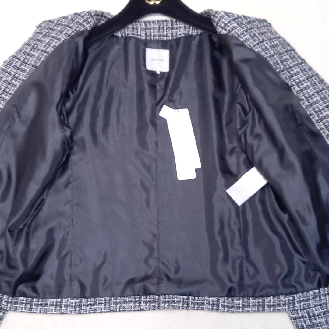 現行✨未使用タグ付き✨大きいサイズ エニファム サイズ4 ツイードジャケット