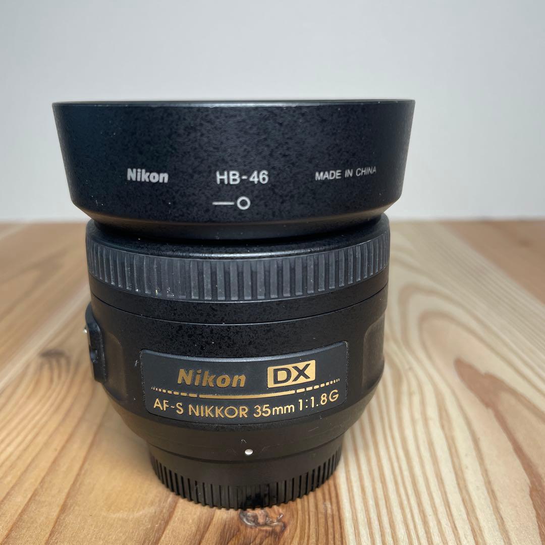 Nikon D5000 標準レンズ　単焦点レンズ35mm1:1.8G セット
