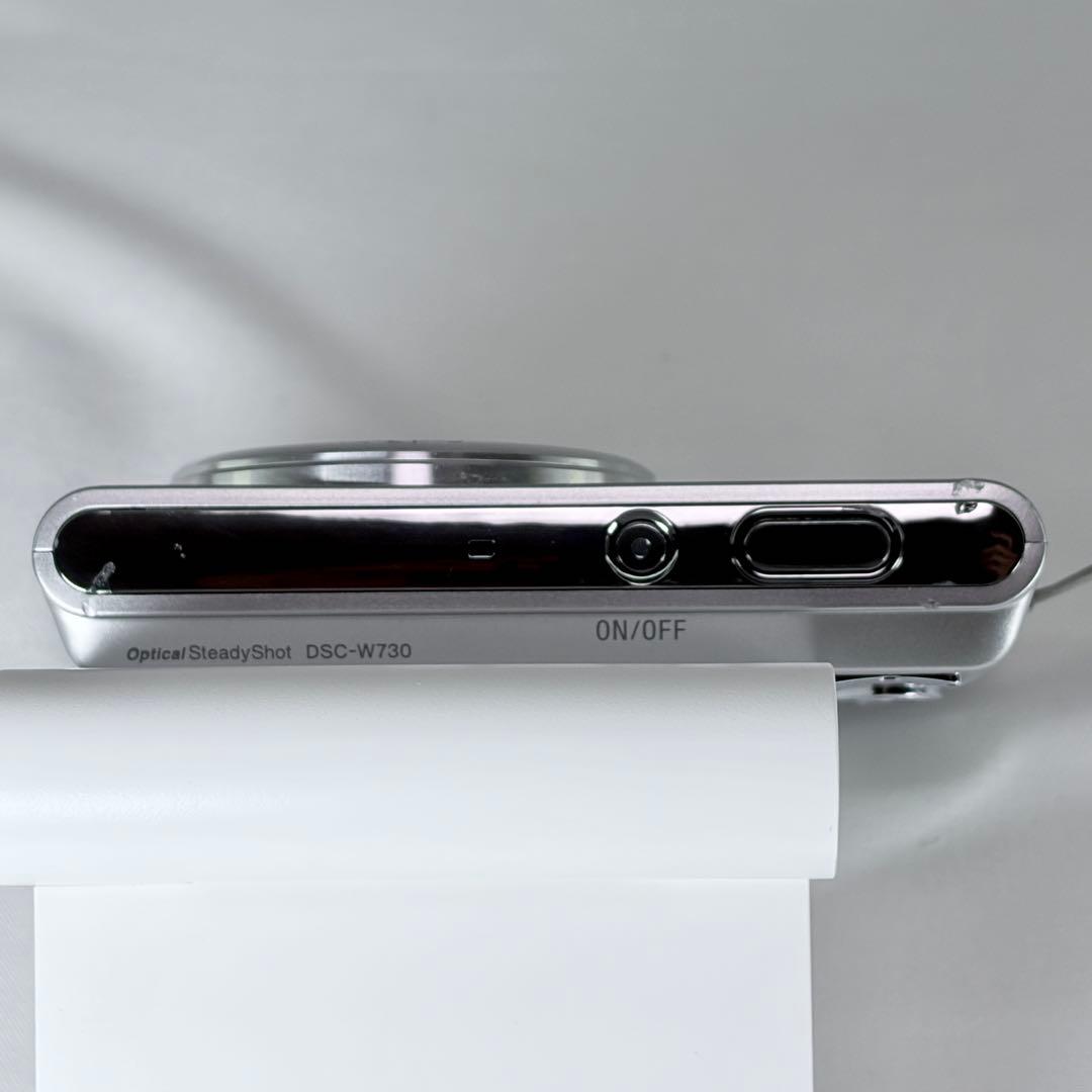 【良品】SONY Cyber-shot DSC-W730 シルバー 動作確認済