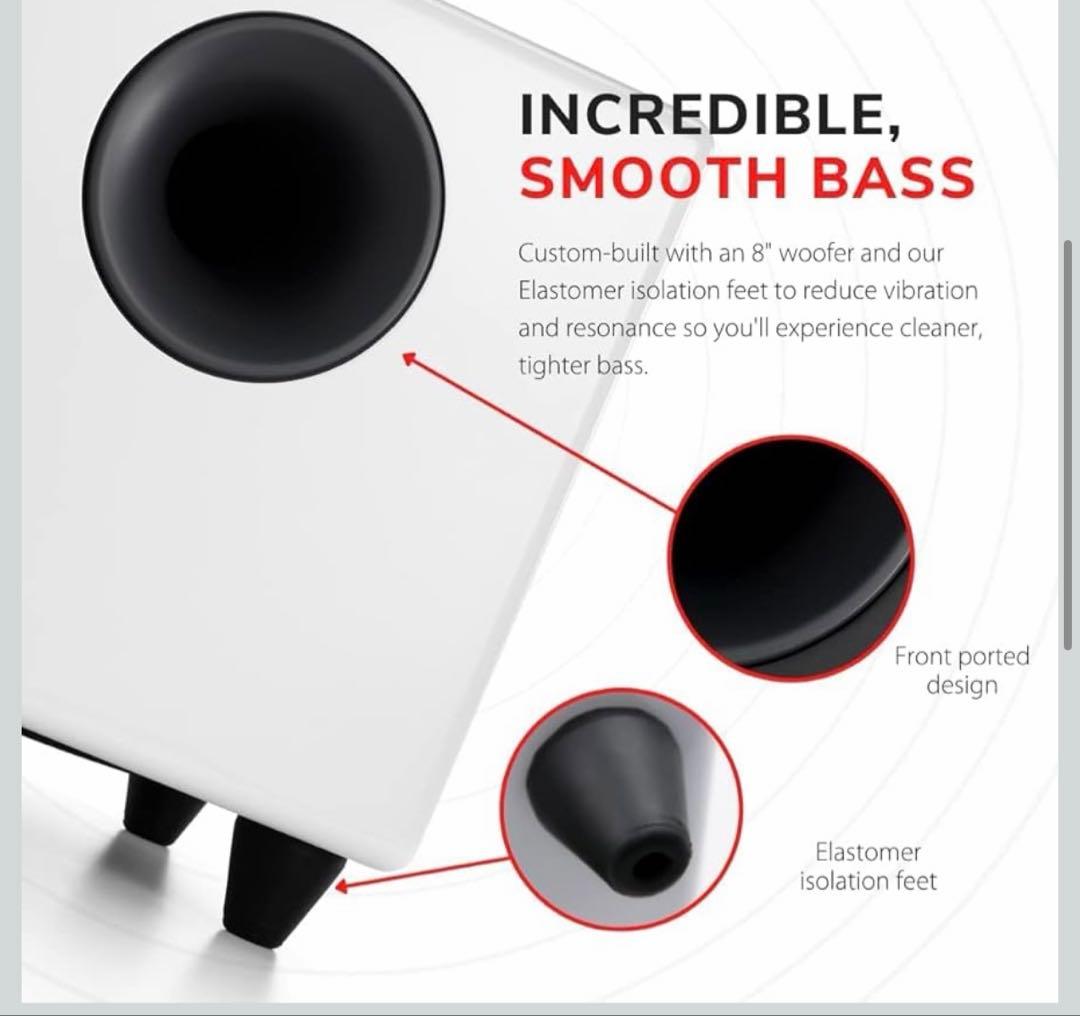 オーディオエンジン audioengine サブウーファー S8