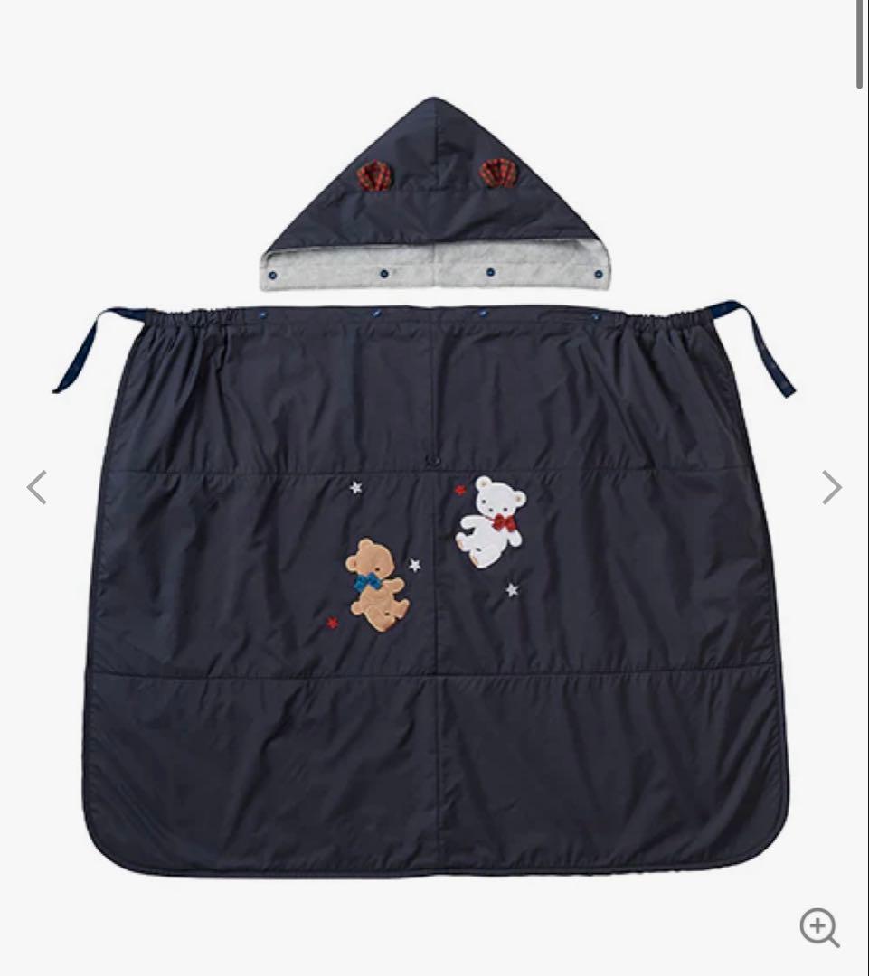 familiar 3WAYブランケット ネイビー