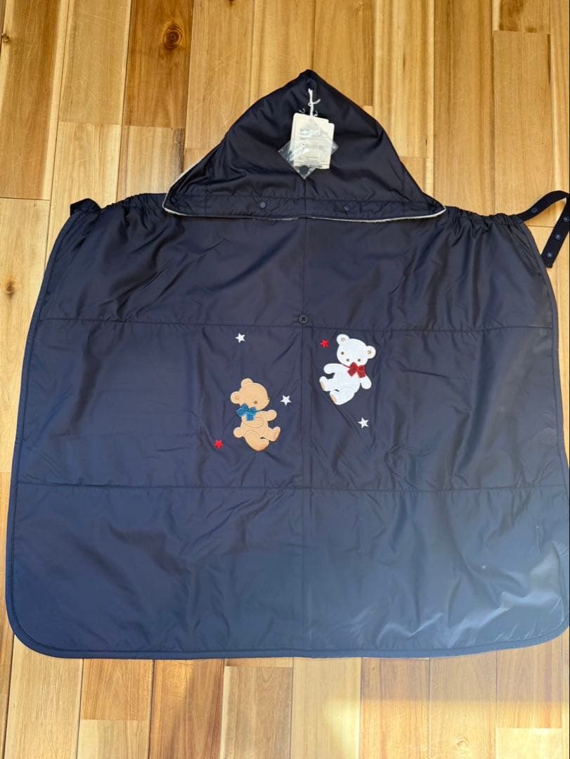 familiar 3WAYブランケット ネイビー