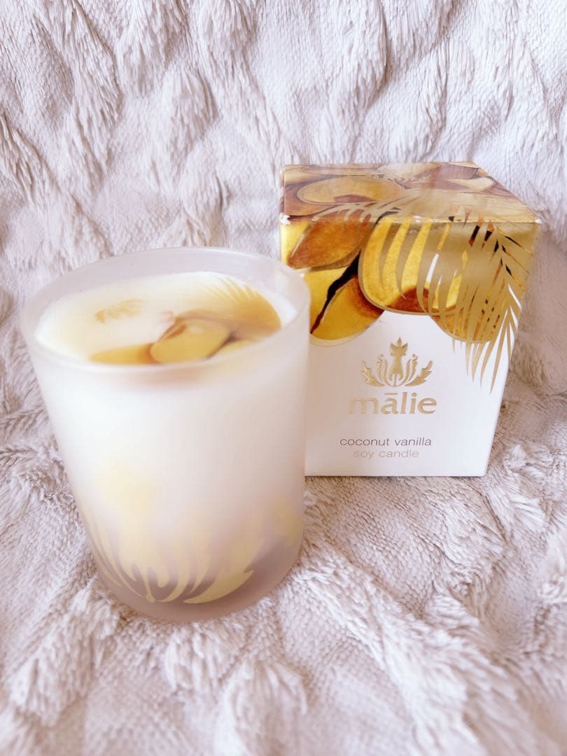2つセット◾️malie アロマキャンドル プルメリア ココナッツバニラ
