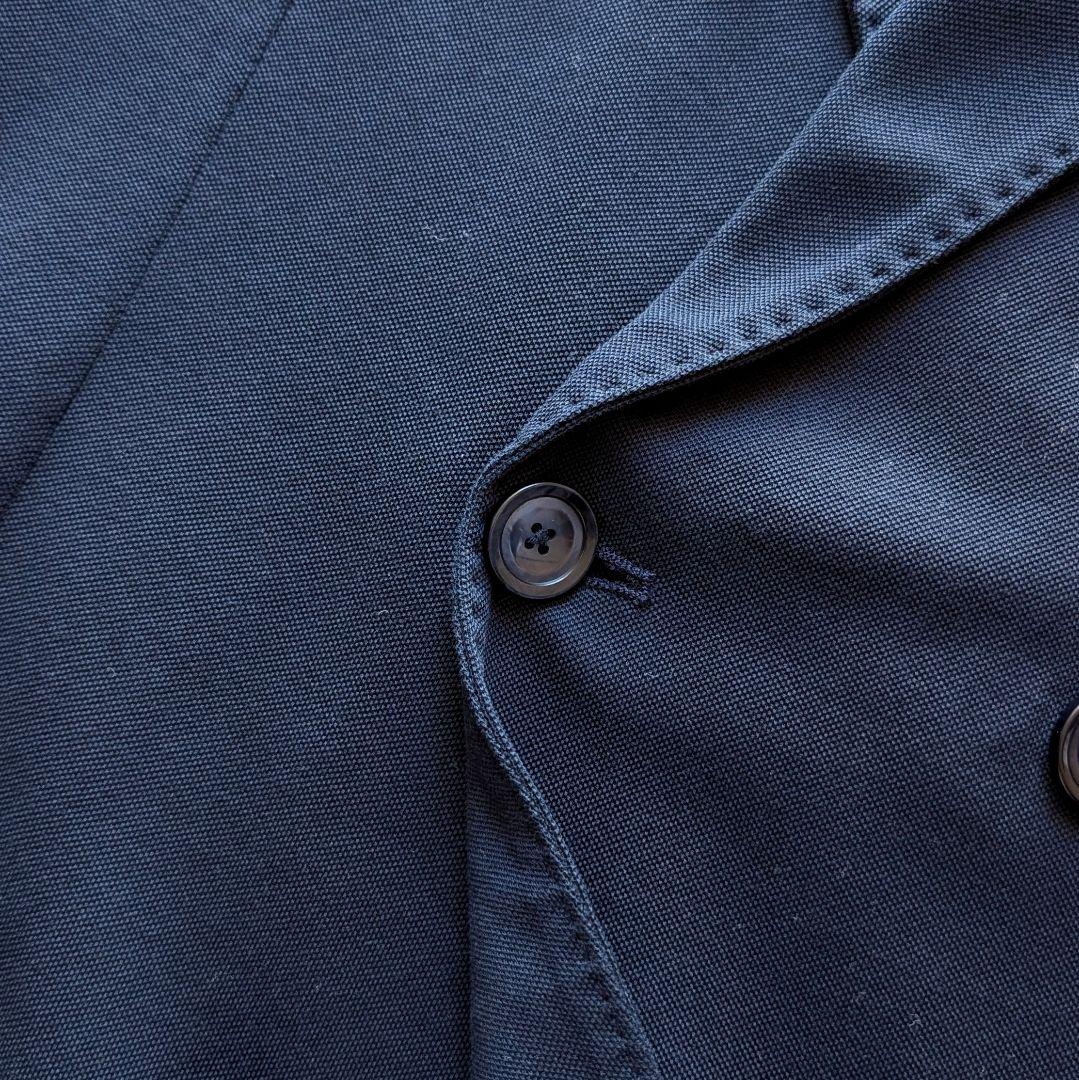 【近年モデル】CIRCOLO1901 鹿の子 ネイビージャケット ストレッチ