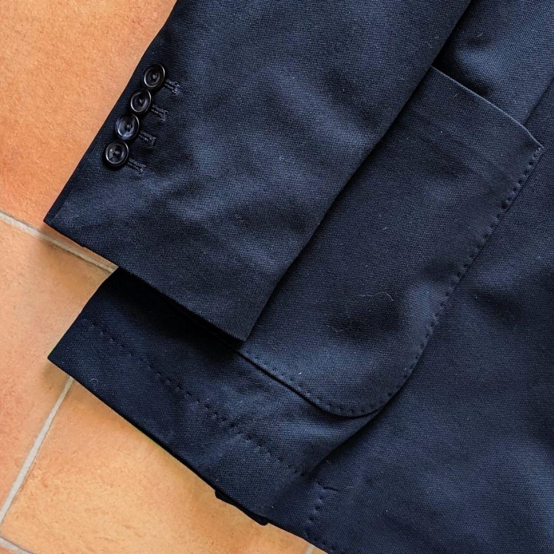 【近年モデル】CIRCOLO1901 鹿の子 ネイビージャケット ストレッチ