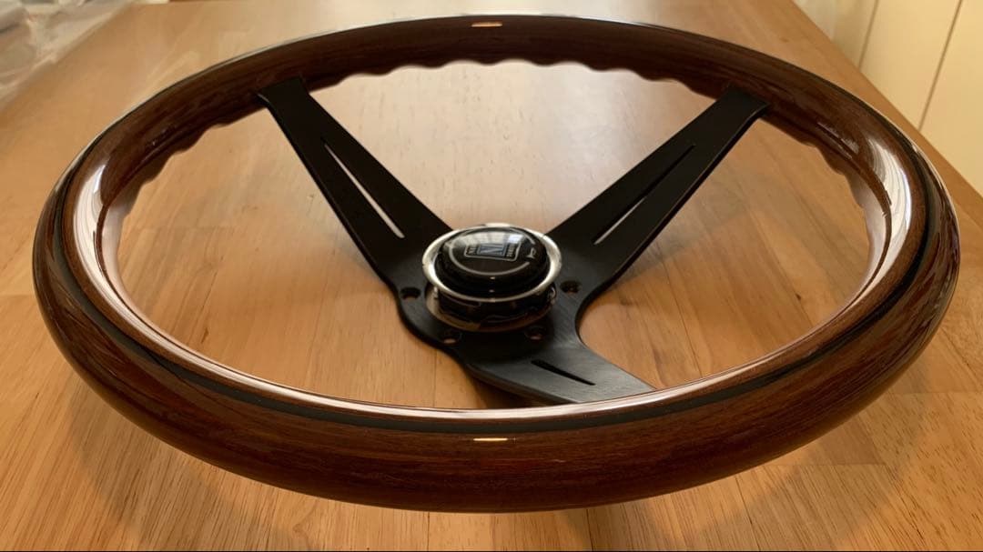 ウッド3本スポーク ステアリング