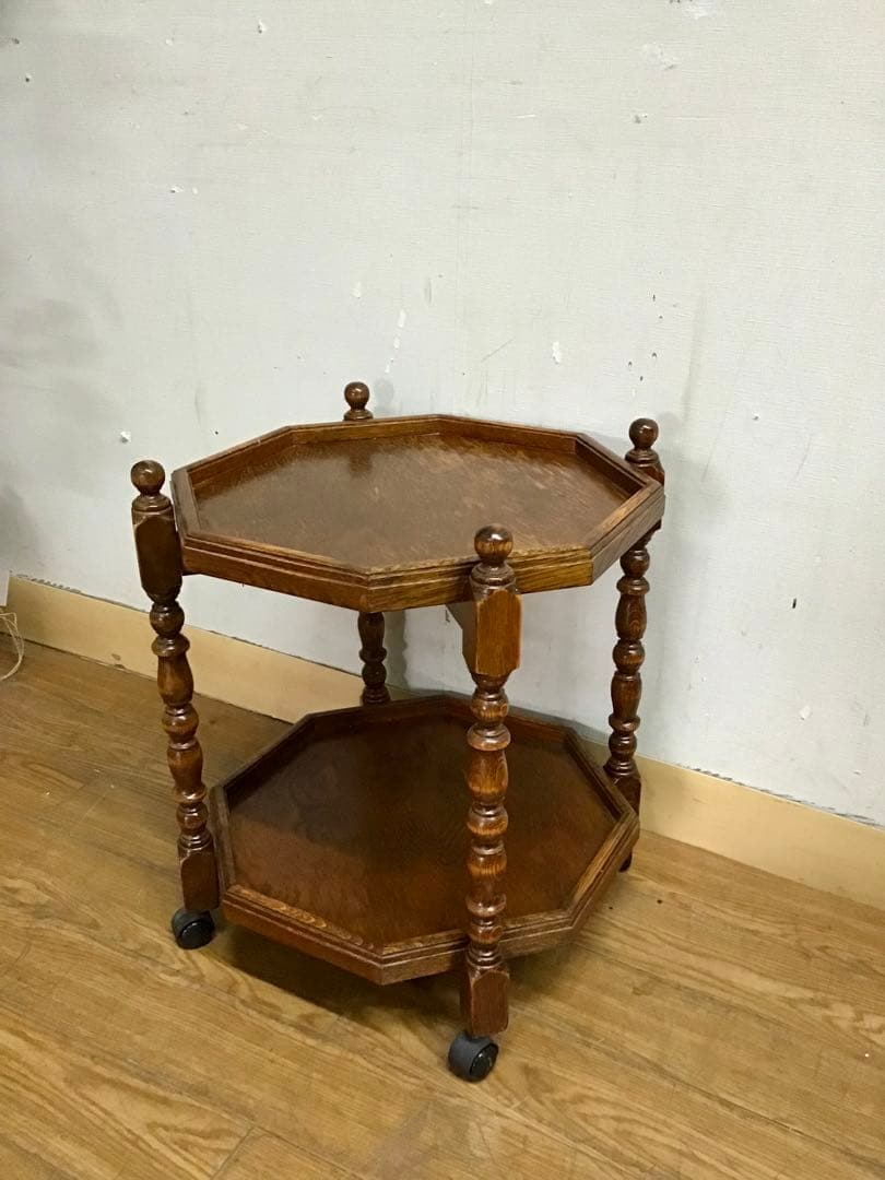 管318☆三越家具☆ブルージュ☆アンティーク☆カントリースタイル☆ワゴン