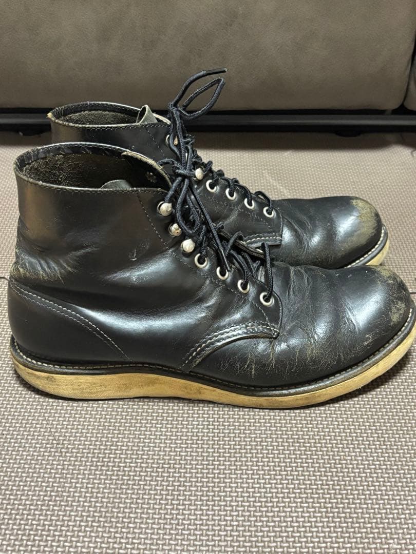は*る様 90'sRed Wing Shoes ワークブーツ　黒