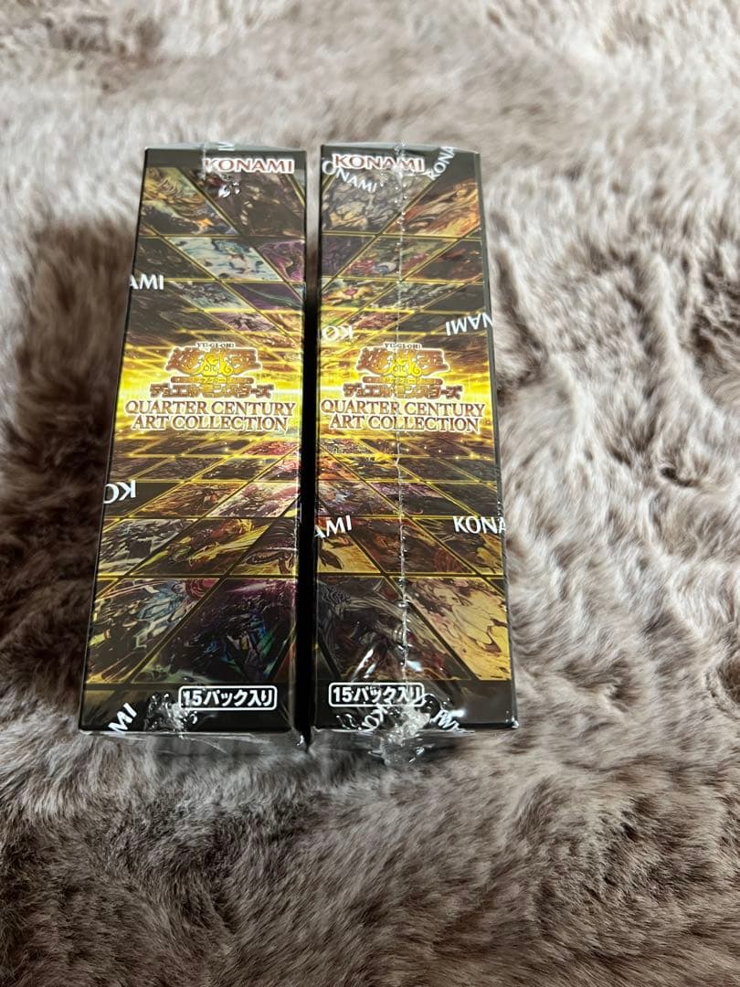 遊戯王 2BOX アーコレ　シュリンク付き アートコレクション　25th