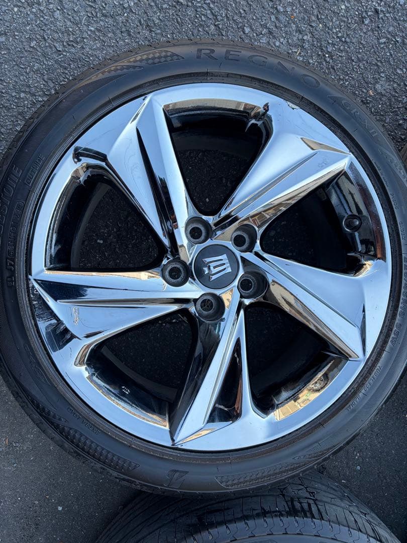 220クラウンRSホイール　スパッタリング