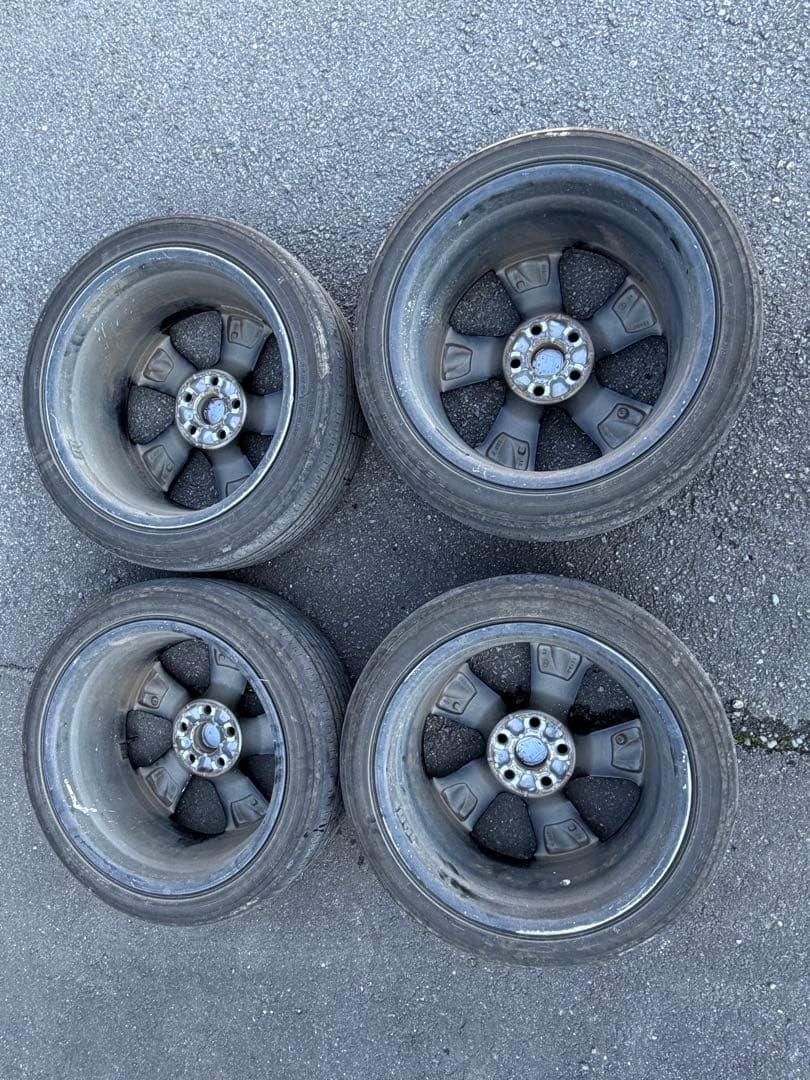 220クラウンRSホイール　スパッタリング