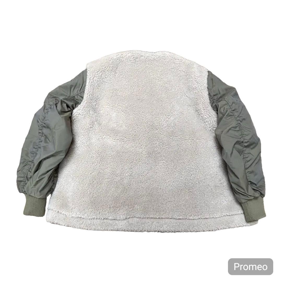 新品同様❇️定価4.2万MARECHAL TERRE ボア切替 MA-1風ブルゾン