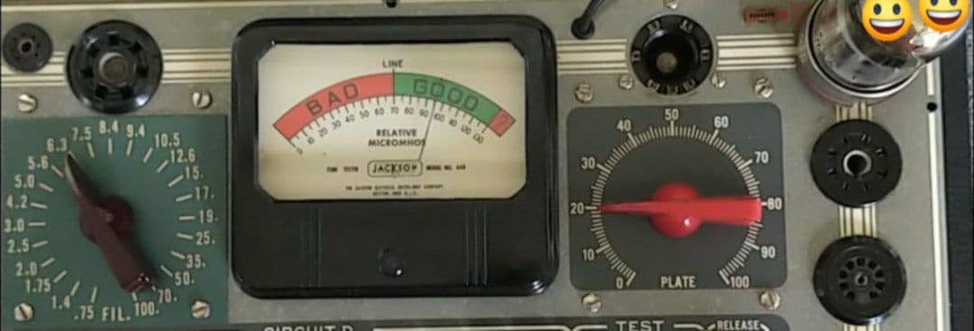 RCA 6550 真空管、 中古、2本セット