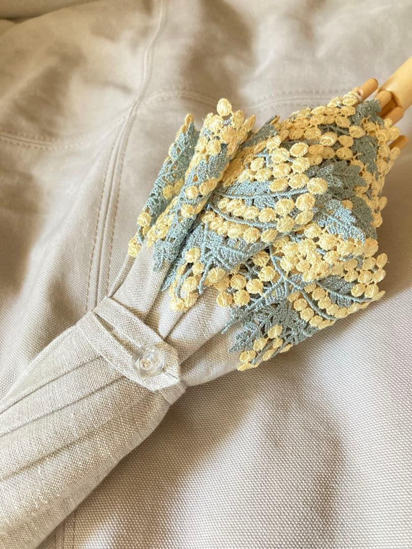 youさま専用です！2025年購入 新品未使用 近沢レース 日傘 ミモザ