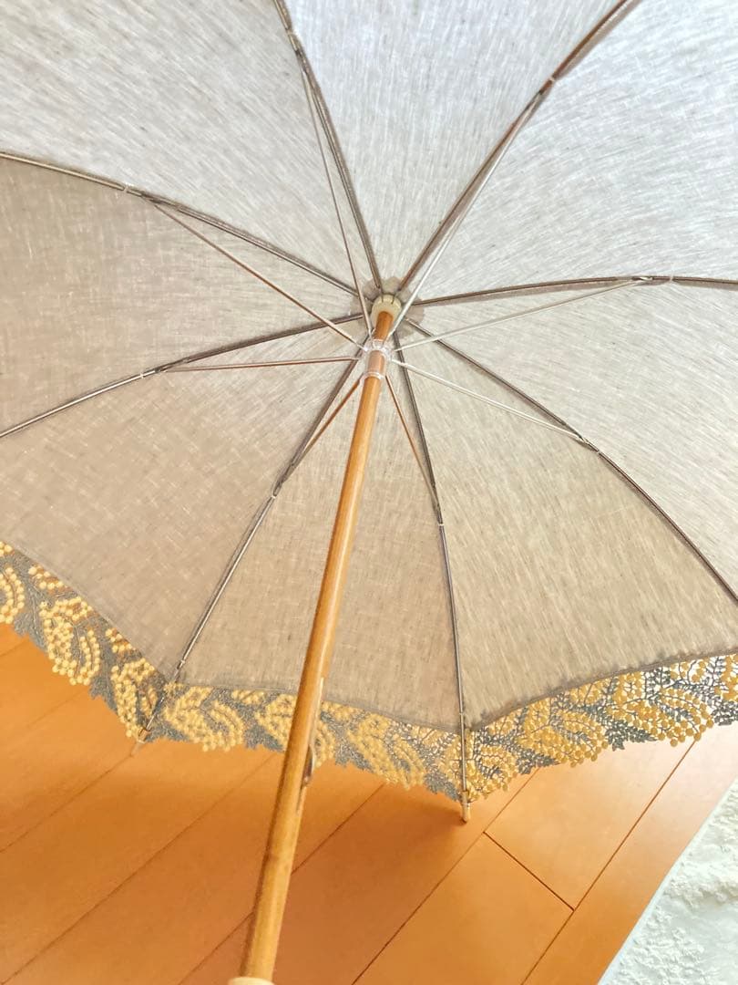 youさま専用です！2025年購入 新品未使用 近沢レース 日傘 ミモザ