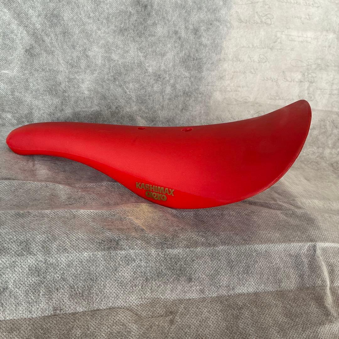 KASHIMAX aero BMXサドル　赤