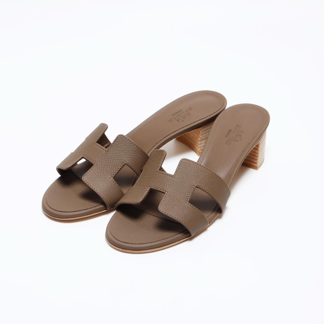 ❣️HERMES❣️ オアジス 36.5/23.5cm ミュール エトゥープ