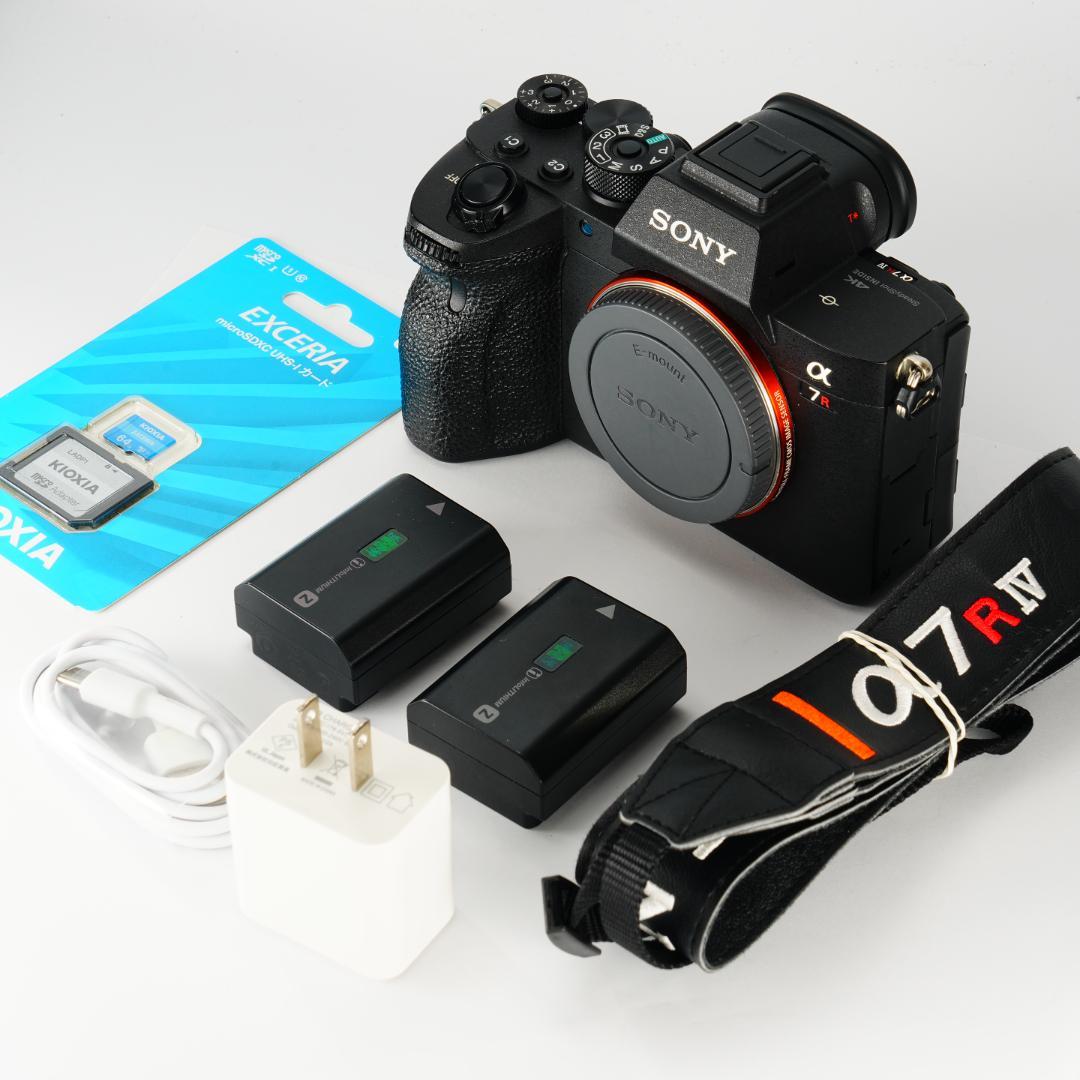 α7V? 風景撮るならこっち SONY α7RIV 6100万画素 付属品充実