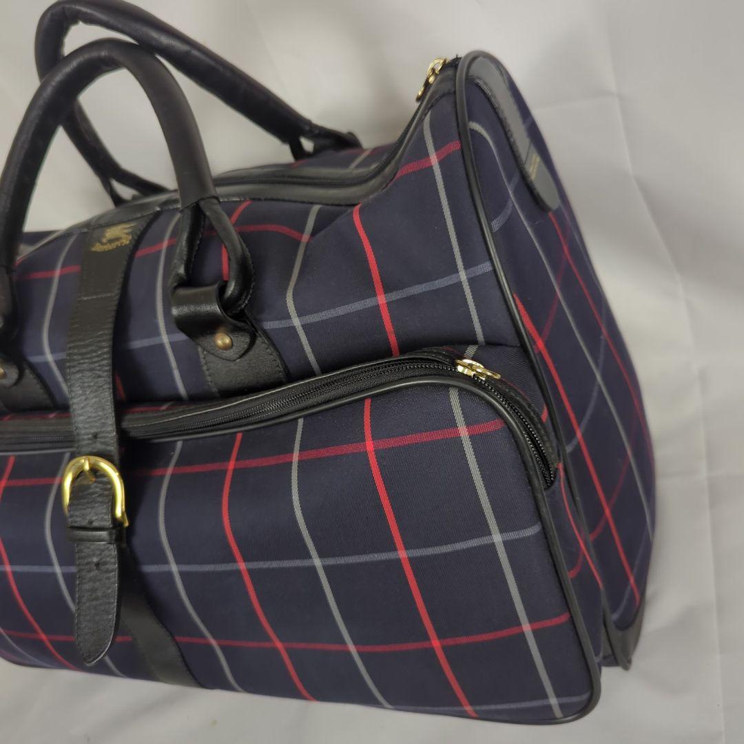 【希少】BURBERRY バーバリーズ ノバチェック ボストンバッグ 大容量