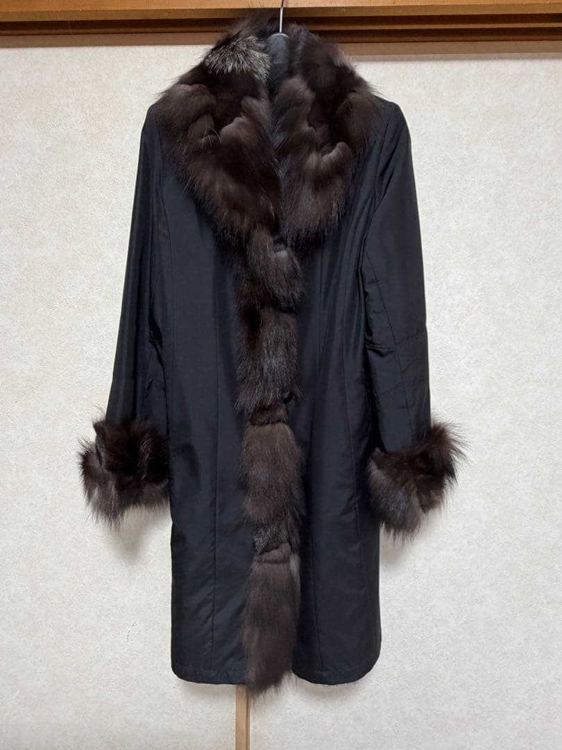 リバーシブルファーコート