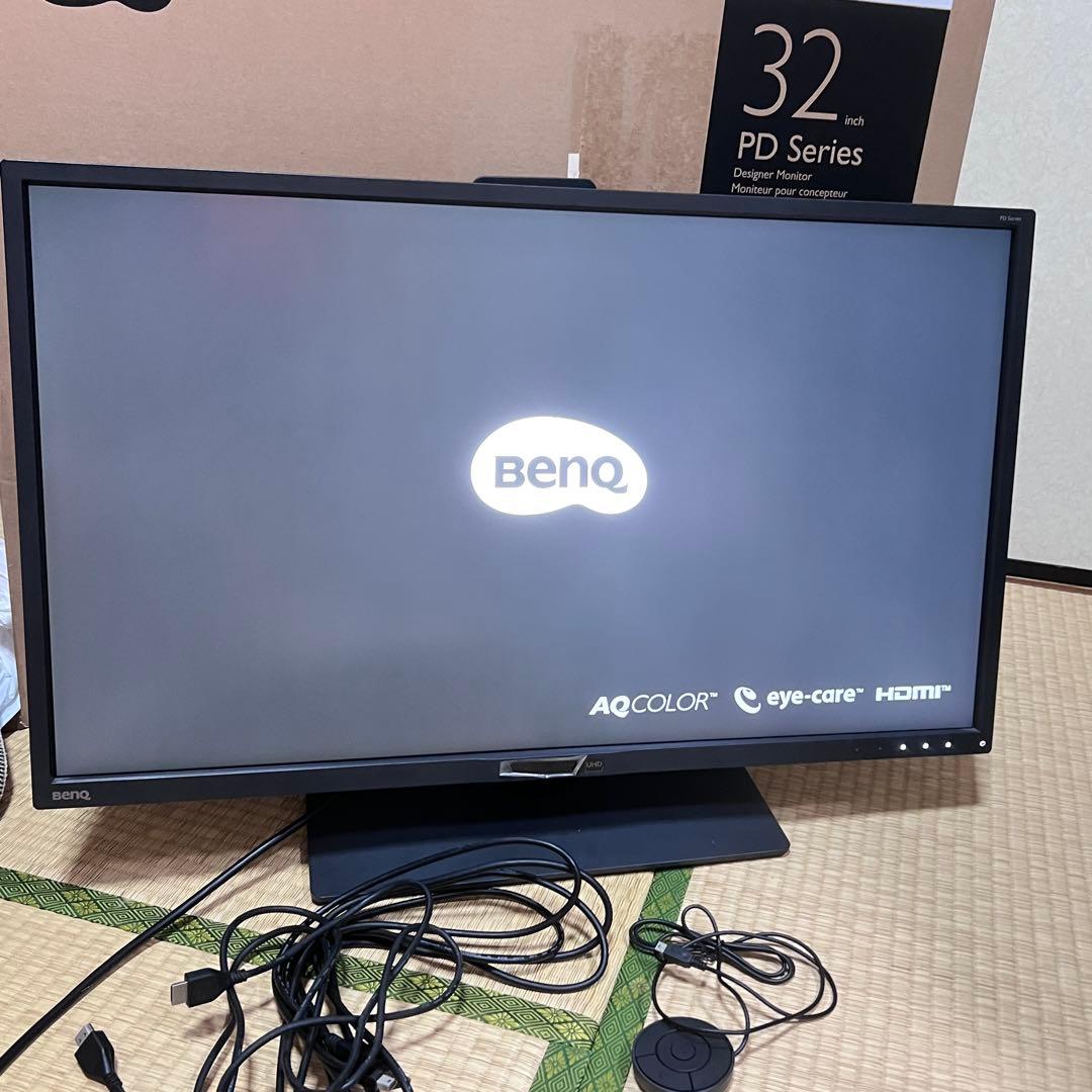 ★付属品完備★BenQ PD3200U 32インチ 4Kモニター
