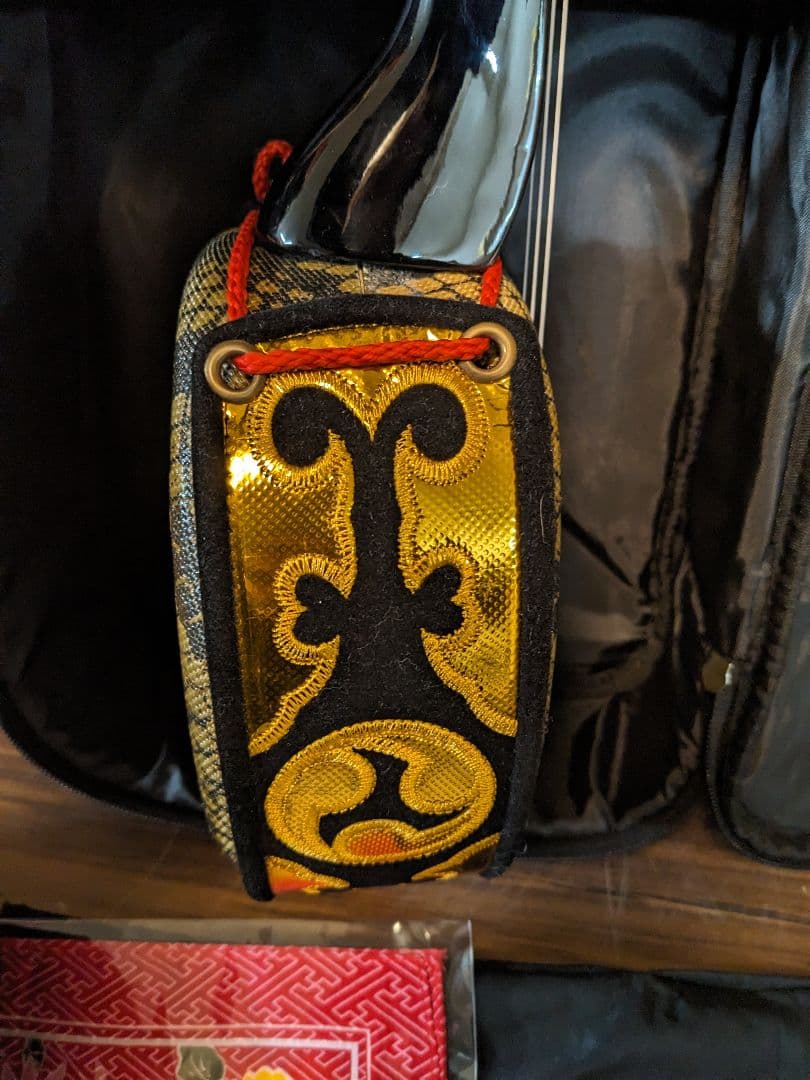 さ*な様 D1071　三線　リュックサック型　ケース　テキスト　教科書　弦　その