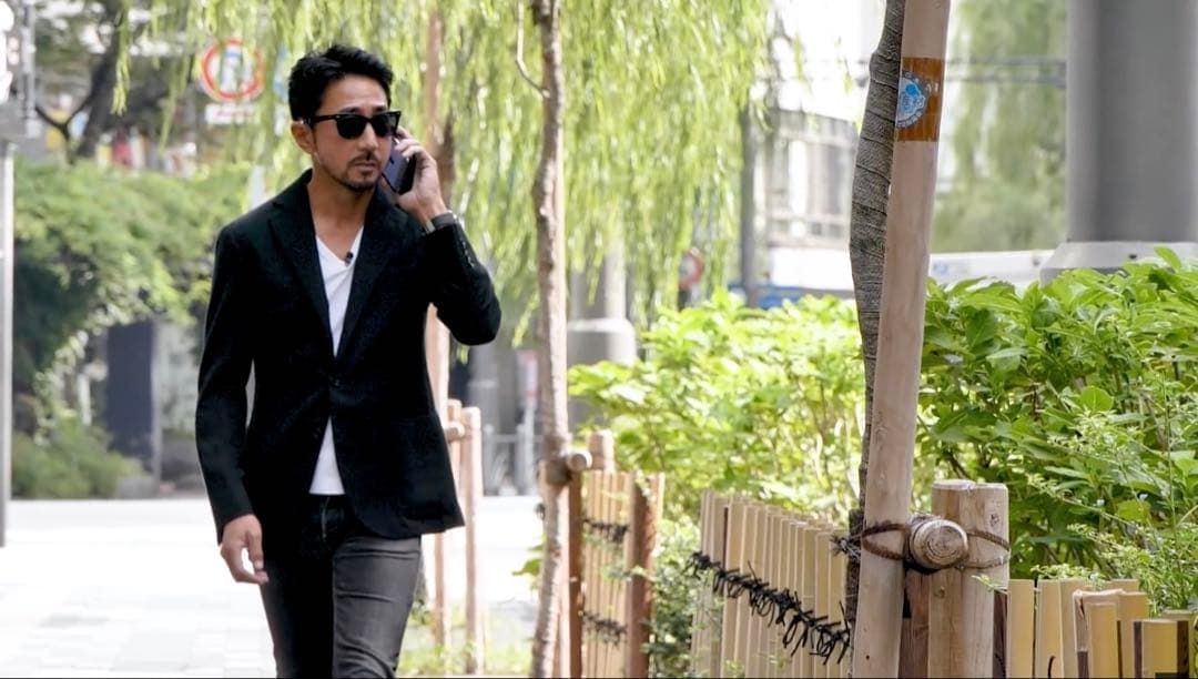 Sartorio カシミヤ ブラック テーラード ジャケット 48