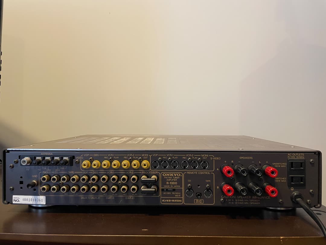 オンキヨー（ONKYO）　 チューナーアンプ　R-1000