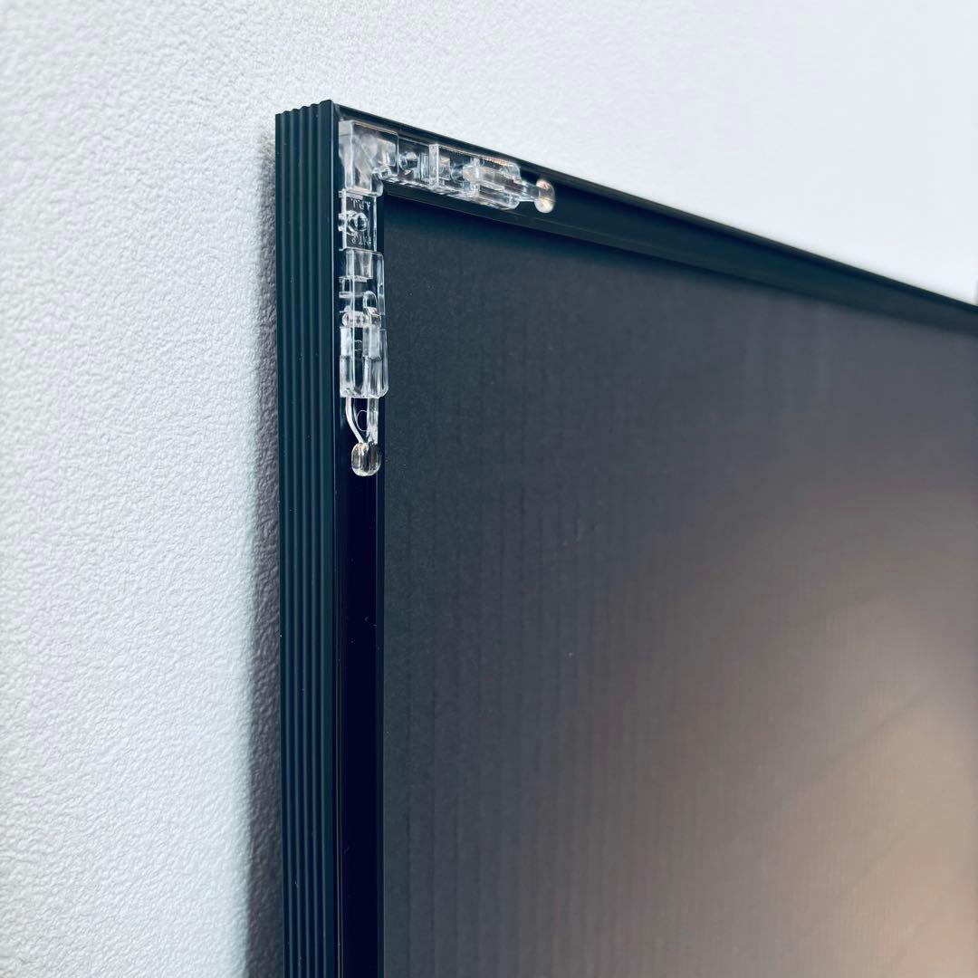 額装付き 柚木沙弥郎 日本民藝館 「型染爪文帯地」限定ポスター