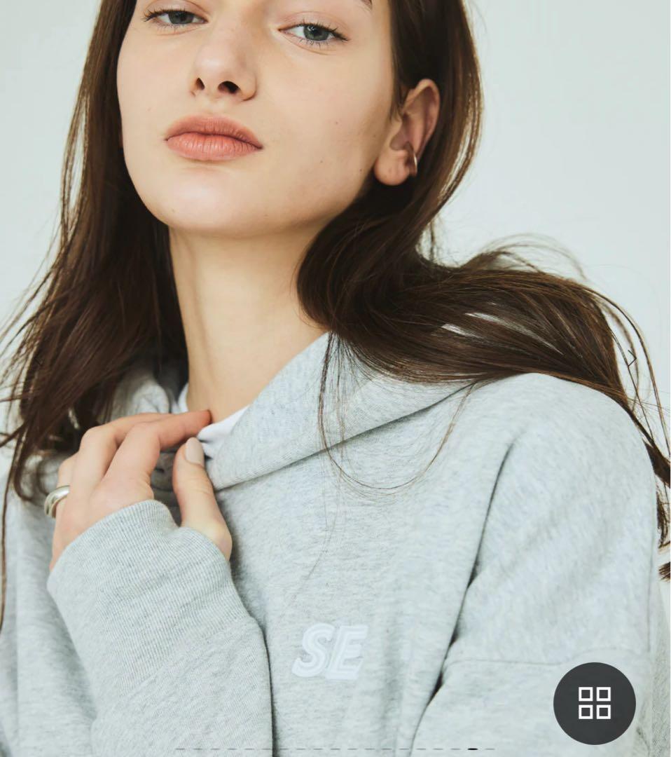 wind and sea Cozy Hooded Sweatshirt グレー