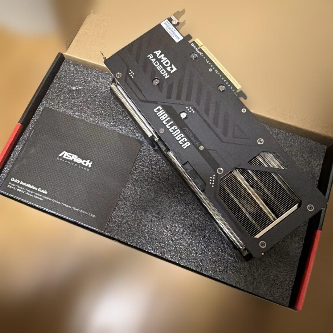 グラフィックボード・グラボ・ビデオカード ASRock Radeon RX 9070 XT Challenger 16GB