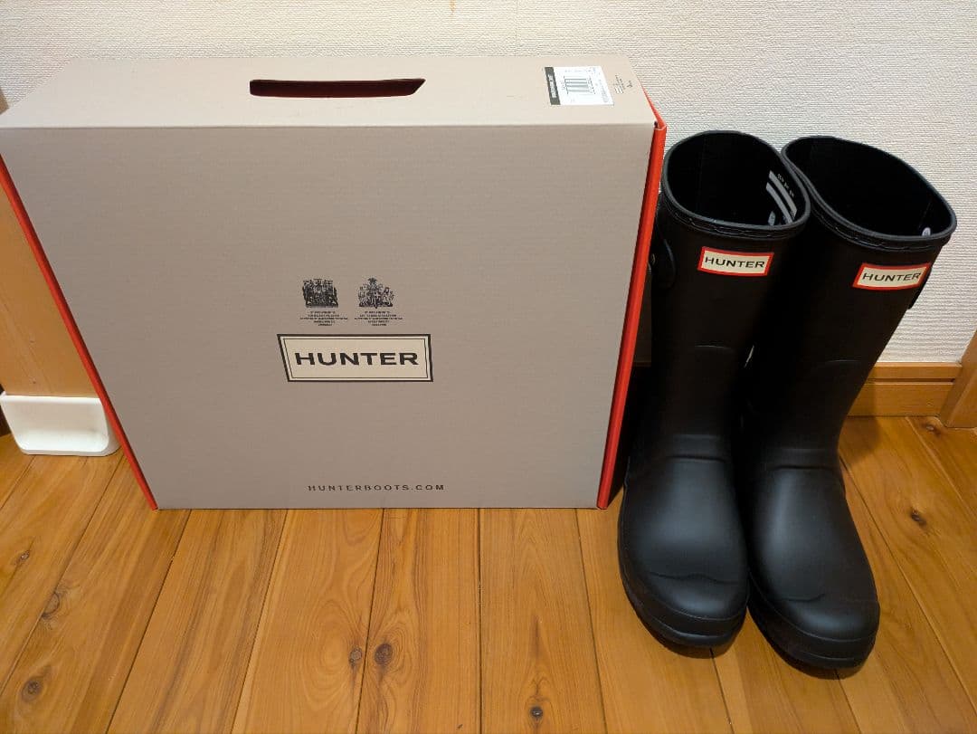 HUNTER　レインブーツ　ミドル丈
