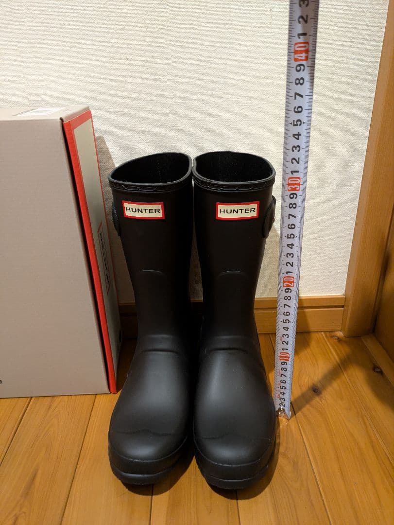 HUNTER　レインブーツ　ミドル丈