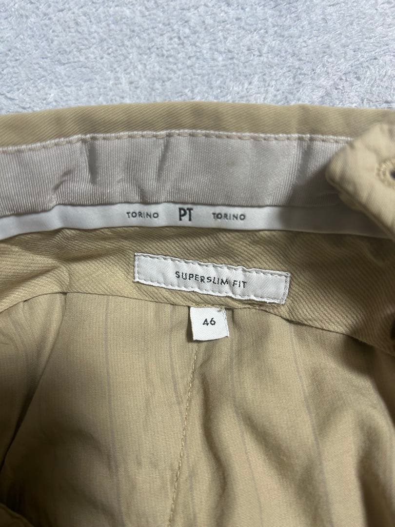 PT TORINO SUPER SLIM FIT ベージュ　46