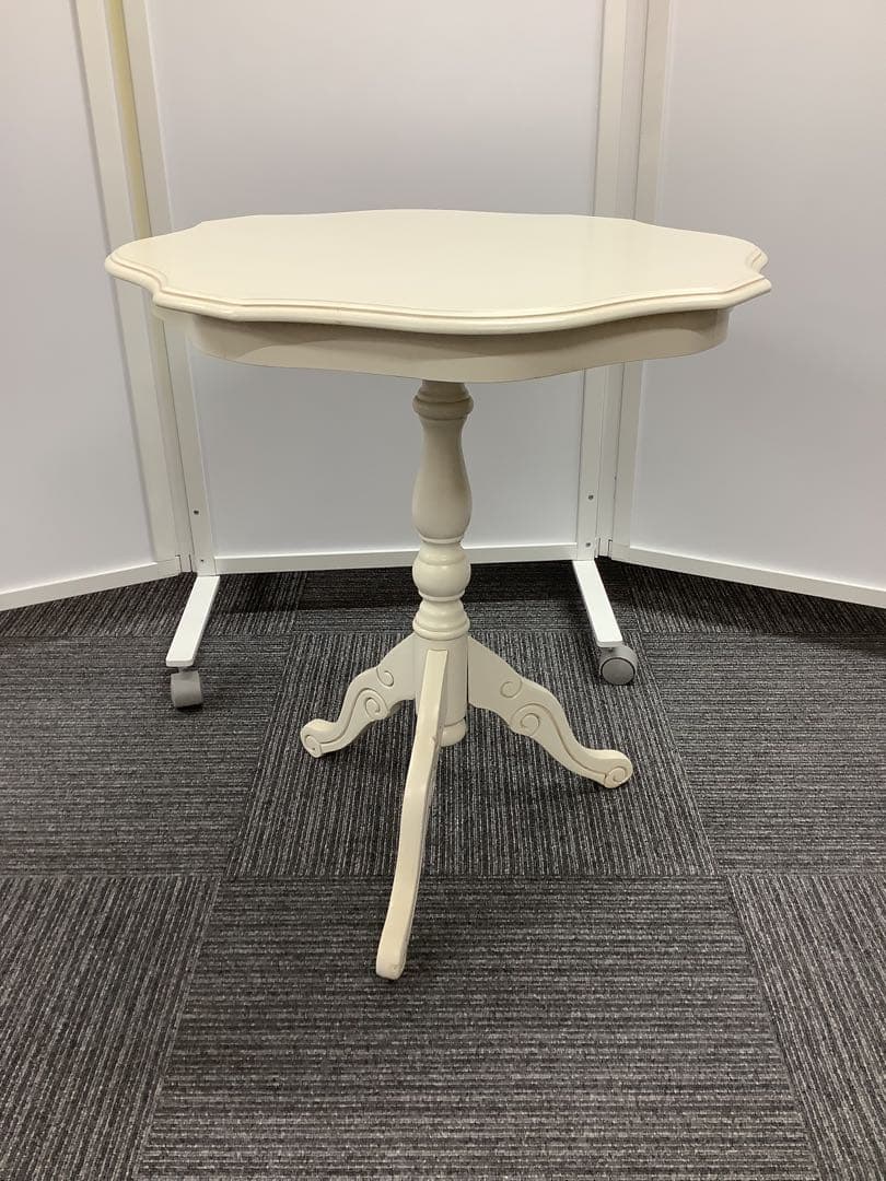 【オシャレな】フレンチテーブル コーヒーテーブル サイドテーブル 花台