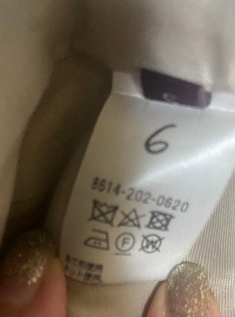 ＜6（ROKU）＞チェックパンツ　36