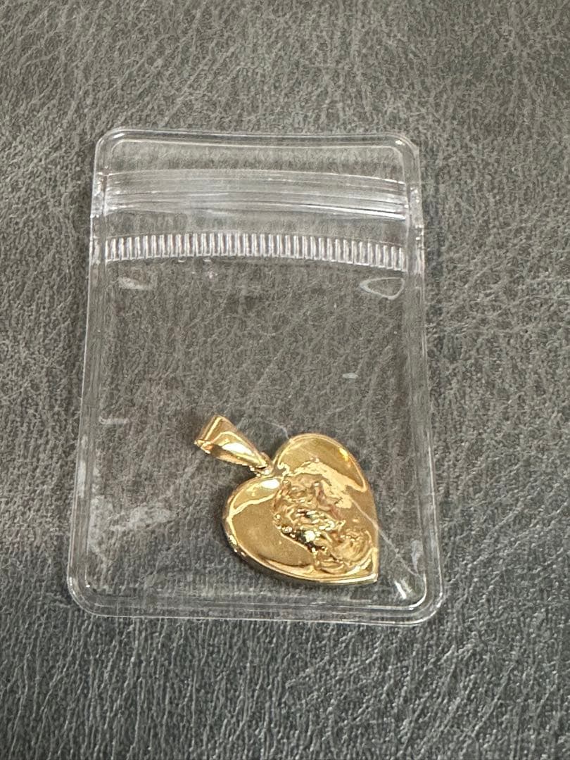 K18 1グラム エリザベス ハート ペンダントトップ