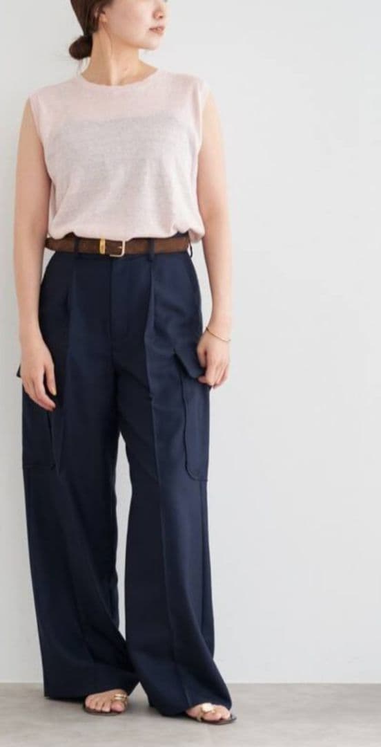 IENA イエナ ウォッシャブル カーゴスラックス