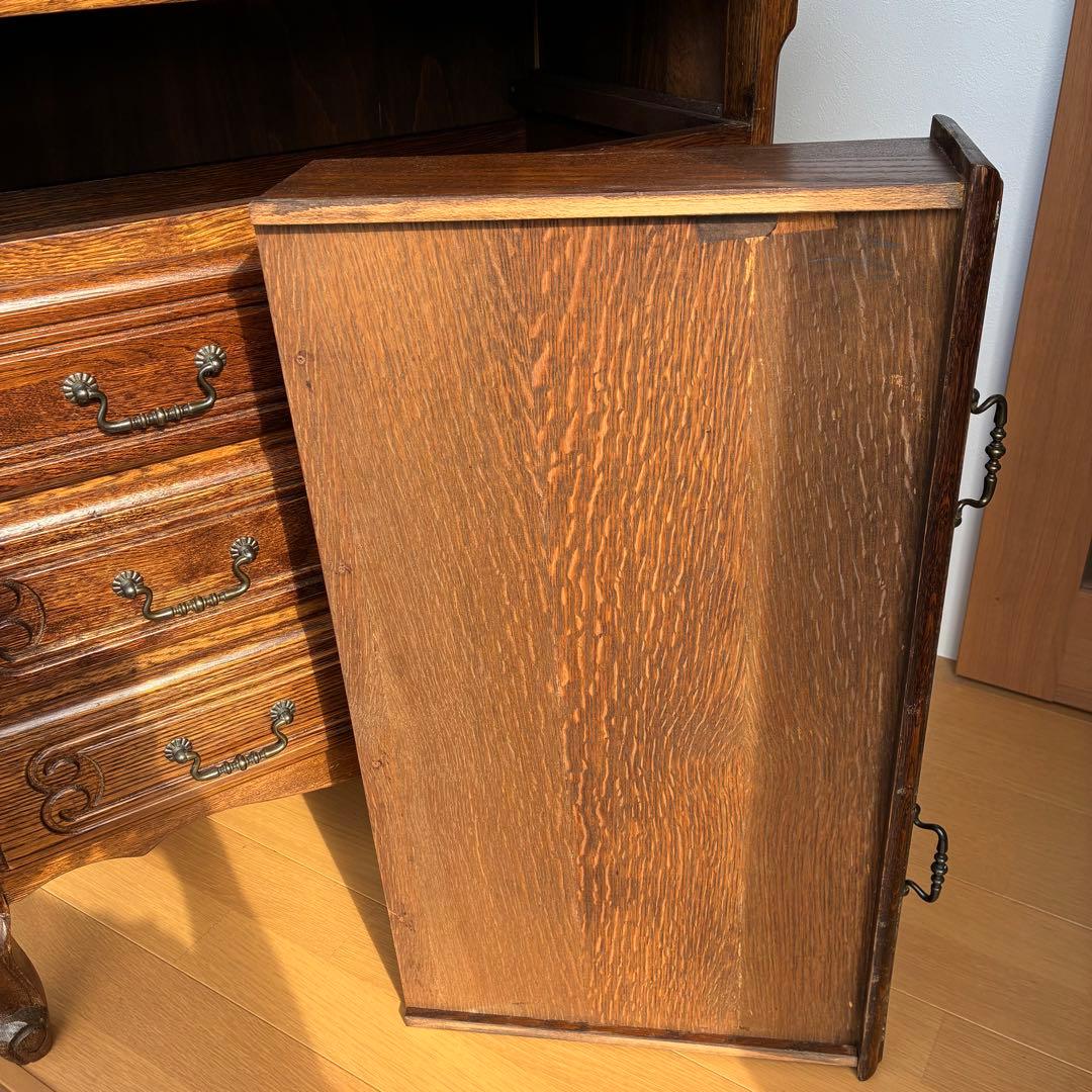 三越家具 Brugge 4段チェスト アンティーク 猫脚 ブルージュ