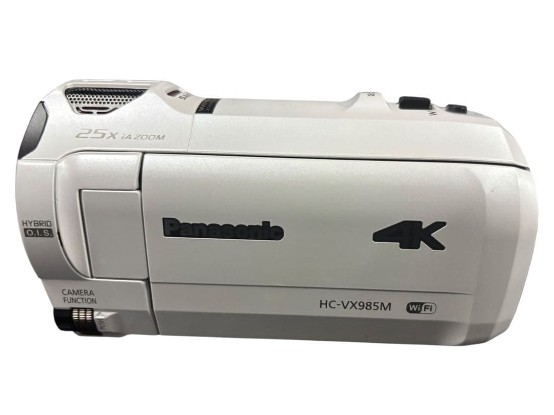 Panasonic HC-VX985M 4K ビデオカメラ ホワイト(O)