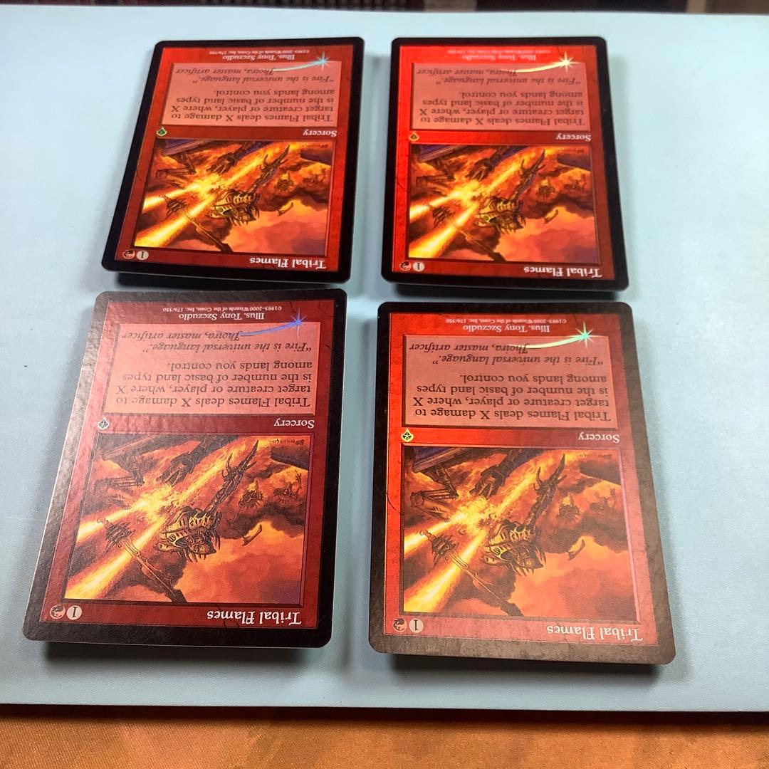 部族の炎/Tribal Flames INV英語foil4枚セット