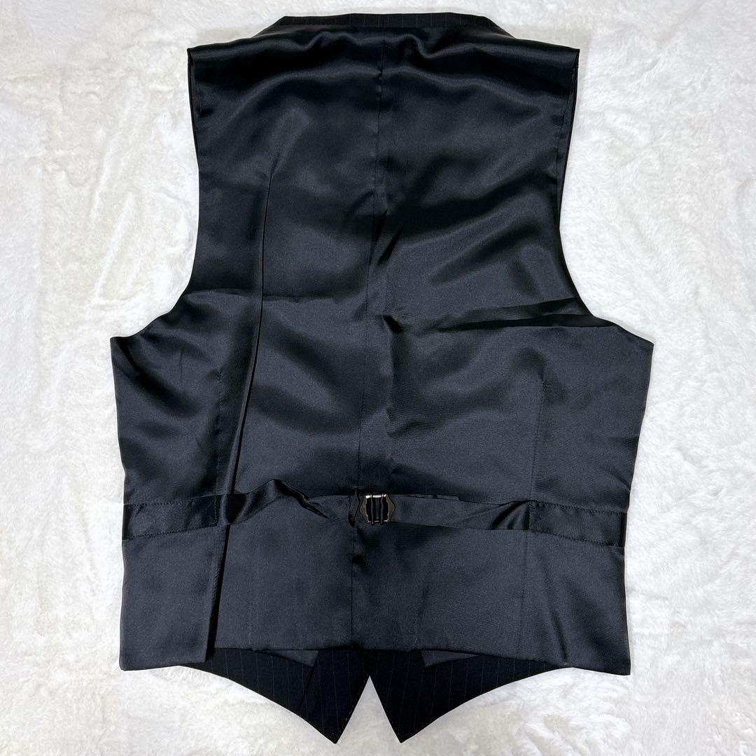 【美品】Burberry BLACKLABEL スーツ　3ピース　黒　38R