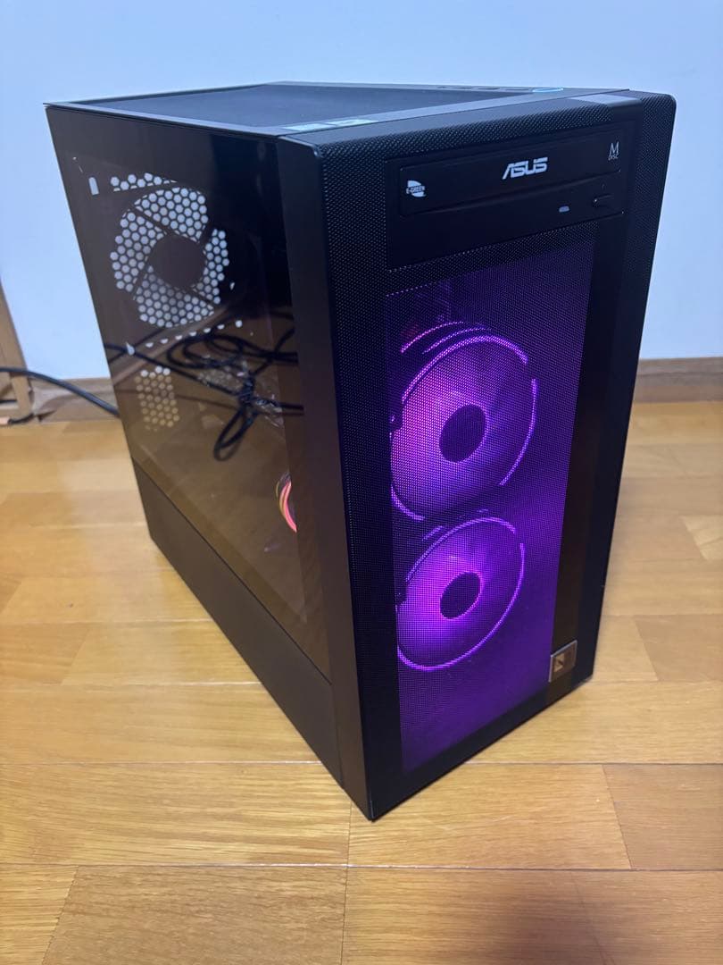 クーポンでお値打ちに！最終値下げ！早い者勝ち！なんか光る！自作ゲーミングPC中古