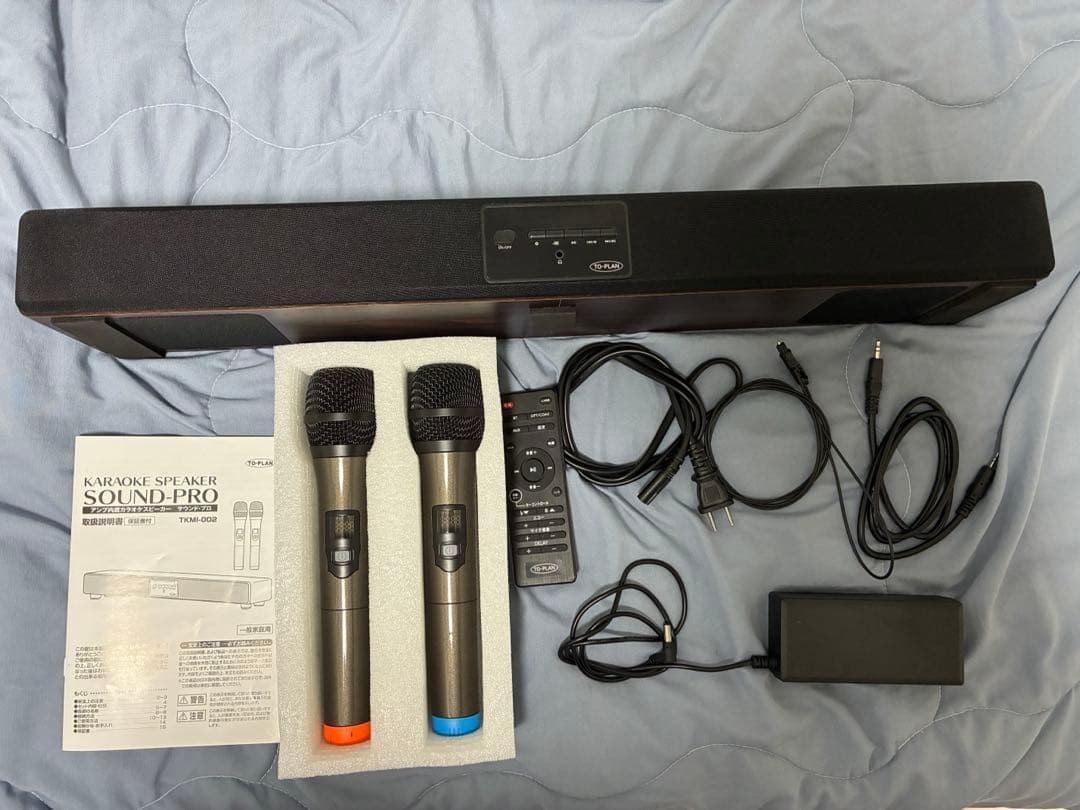 最終値下げ】TO-PLAN カラオケ スピーカー サウンドプロ　TKMI-002