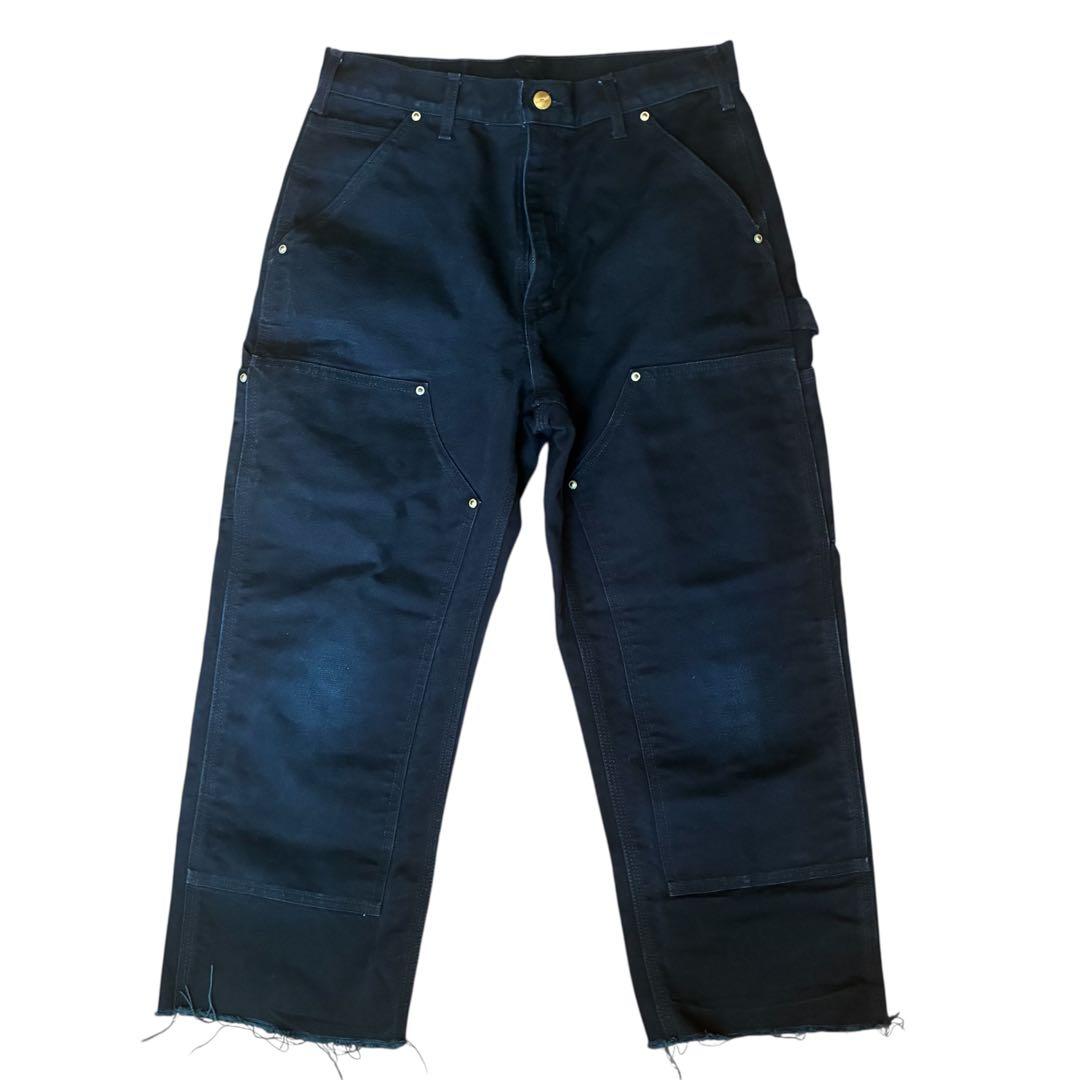 Carhartt ダブルニーブラックダックパンツ USA製